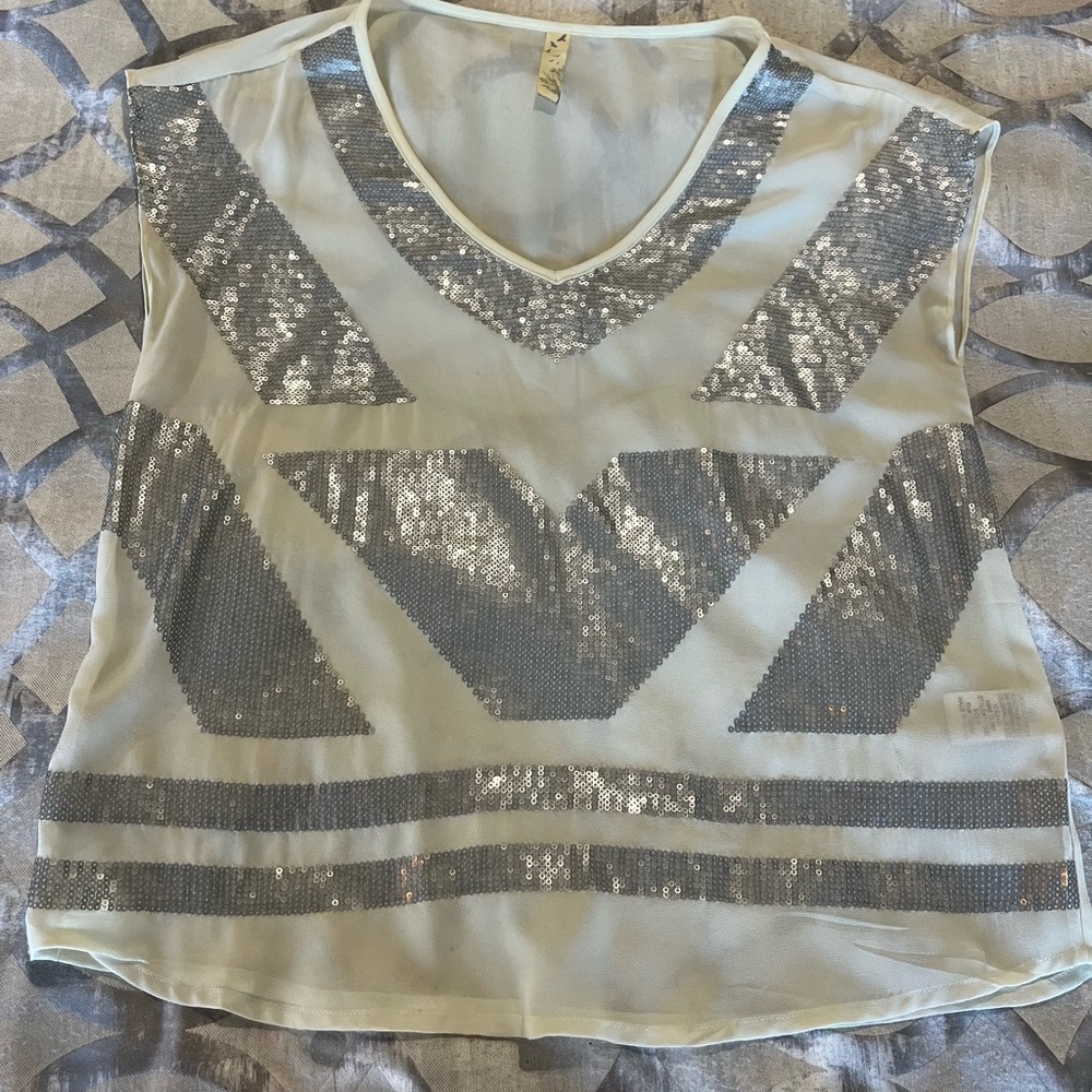 Sequined top